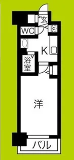 ララプレイスOSAKA WEST PRIME【4階】の間取り