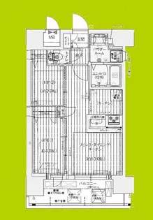 プレサンス長田レジェール【10階】の間取り