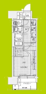 プレサンス長田レジェール【7階】の間取り