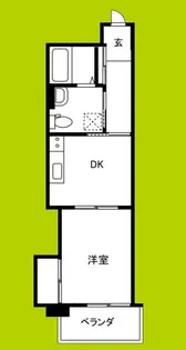 ブランコート【4階】の間取り