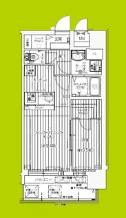 プレサンス長田レジェール【10階】の間取り