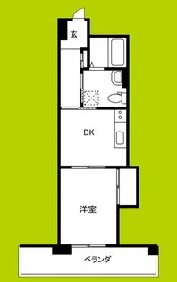 ブランコート【4階】の間取り