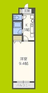 モンターニュロンドI【2階】の間取り