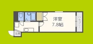 メゾン尾上【7階】の間取り