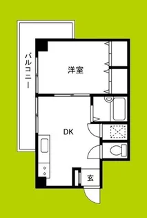 コーポイン美章園&河堀口【4階】の間取り