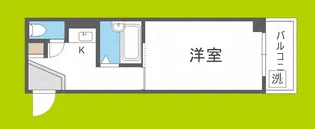 ティックランド南船場【2階】の間取り