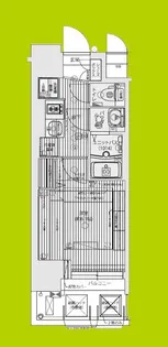 プレサンス九条グランデリーヴ【4階】の間取り
