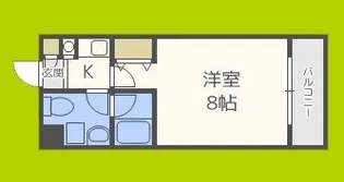 メゾンエトワル【1階】の間取り