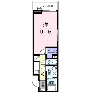 オズ【1階】の間取り