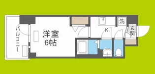 プレサンス新大阪ストリーム【3階】の間取り