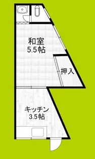 エル東三国【3階】の間取り