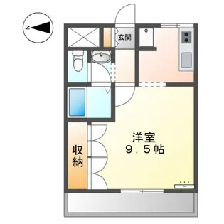 エクセ・コート【2階】の間取り