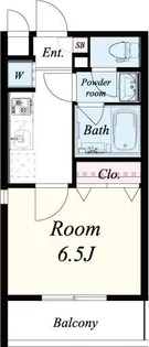 ソフィアコート長居公園【1階】の間取り