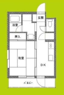 ウエスギスクウェア【4階】の間取り