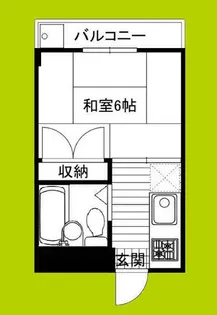 セントポリス山坂【1階】の間取り