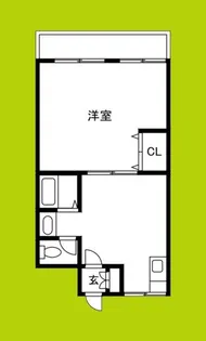 和所マンション大宮【4階】の間取り