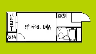 OMレジデンス西加賀屋【2階】の間取り