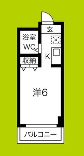 ラ・フォーレ大桐【4階】の間取り