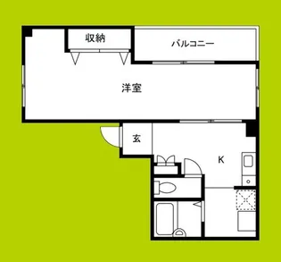 ラグジェリア天満橋【2階】の間取り