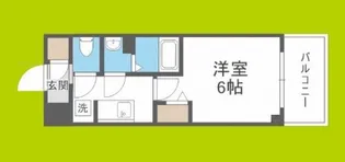 アドバンス大阪セレーノ【12階】の間取り