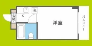 ラパンジール九条【3階】の間取り