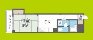 シャンティ・マサノ【5階】の間取り