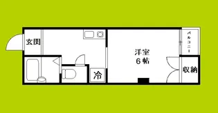 ビルシャナ鶴見【2階】の間取り