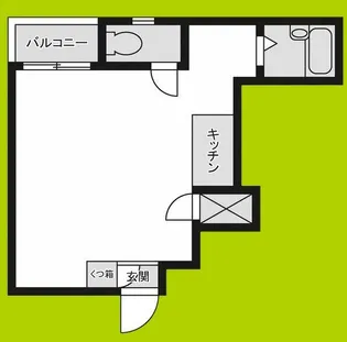 和所マンション中加賀屋【4階】の間取り