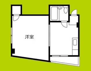 粉浜ハザマコーポ【2階】の間取り