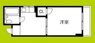 粉浜ハザマコーポ【5階】の間取り