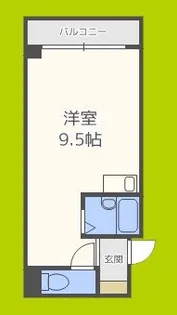 1Rの間取り画像