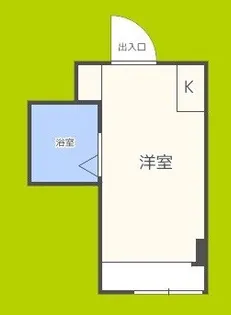 1Rの間取り画像