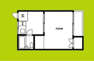 マンションいずみ【1階】の間取り