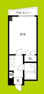 ハイツ泰陽【5階】の間取り