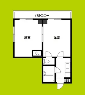 2Kの間取り画像