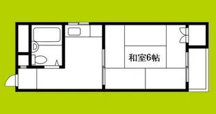 Bee2ハイツ【1階】の間取り