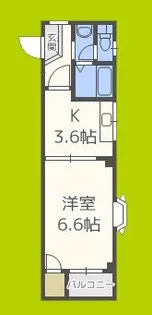 ヴェルドミール【4階】の間取り