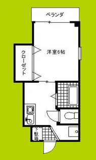 カーサディクロセビア【1階】の間取り