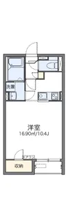 1Kの間取り画像