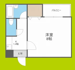 ロータリー45【3階】の間取り