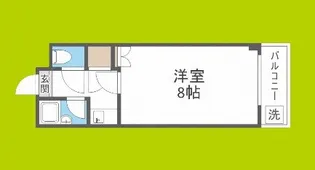 モリビル京橋【7階】の間取り