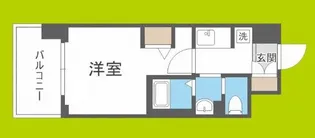 1Kの間取り画像