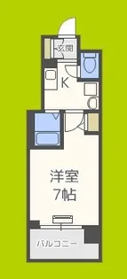 グラン・セレブ本町【8階】の間取り