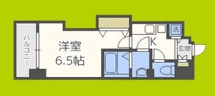 LUXE難波西I【8階】の間取り
