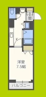 スワンズシティ大阪WEST【6階】の間取り