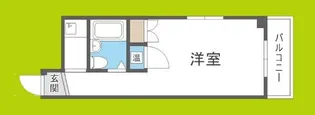 ウエストンビル【3階】の間取り