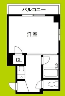 1Kの間取り画像