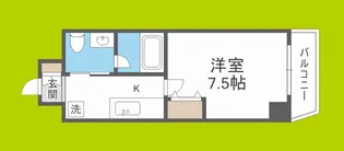 GOTTS大今里【1階】の間取り