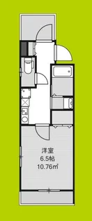 レジア小路【3階】の間取り