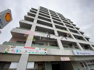 グランデージ今里【8階】の外観